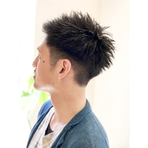 【男のフルケア】カット＋頭皮ケアスパ＋眉カット
