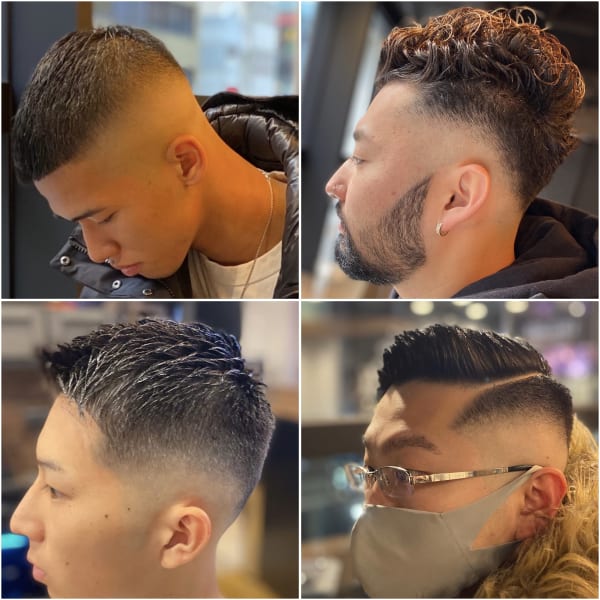 【新規限定】年間1万人利用！極上の短髪メンズスキンフェードカット<30分>/床屋/バーバー/銀座/