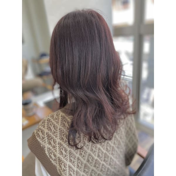 【新規限定オージュア無料】カット＋イルミナカラー＋低アルカリ縮毛矯正＋トリートメント