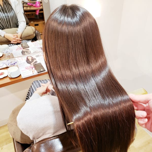 NEW！！髪質改善・うねり矯正 極アズーリプレミアム＋トリートメント→45100