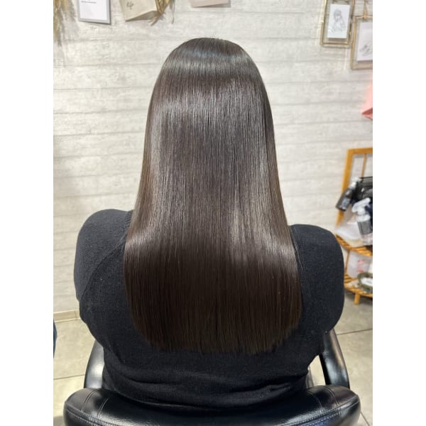 【強い癖毛(特殊毛)コース】縮毛矯正＋カット（3cmまで）