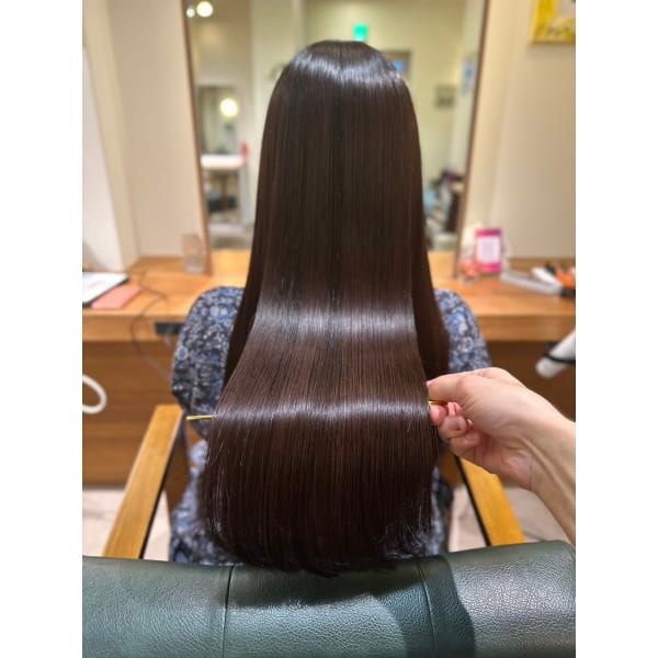 【髪質改善】カット＋リタッチカラー＋髪質改善ULTOWAトリートメント＋プチスパ