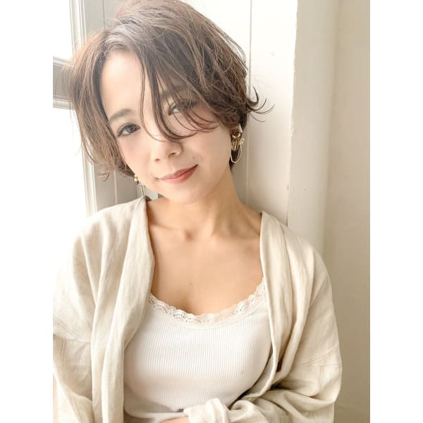 【大人気＊圧倒的艶髪】カット＋イルミナカラー＋Aujuaトリートメント10980