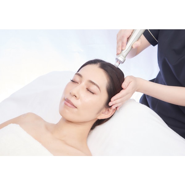 【ヘッドスパ】うす毛育毛！ケラチンヒト幹導入&高濃度水素ジェット洗浄&ヘッドマッサージ付