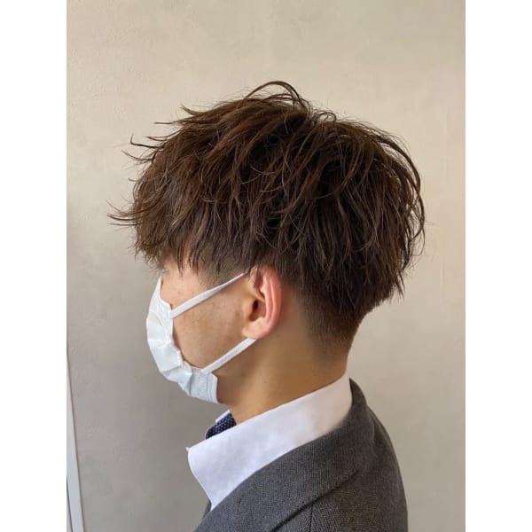 【メンズ限定/３回目まで】透明感ツヤカラー＋Refaマイクロバブル泉＋最新Tr¥6,000