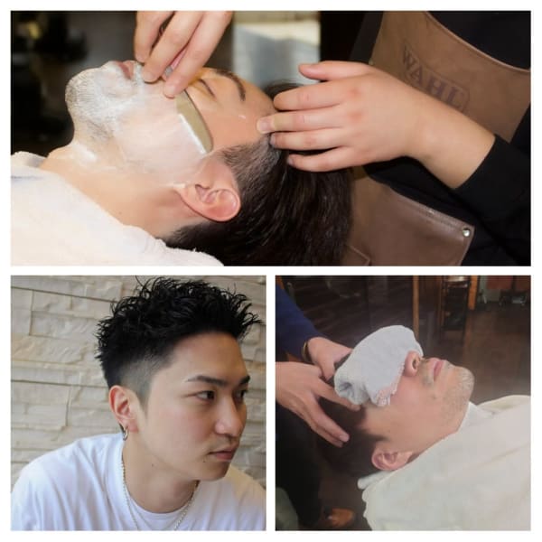 【新規様限定】カット＋フルコース（ヘッドスパ＋眉カット）＋シェービング