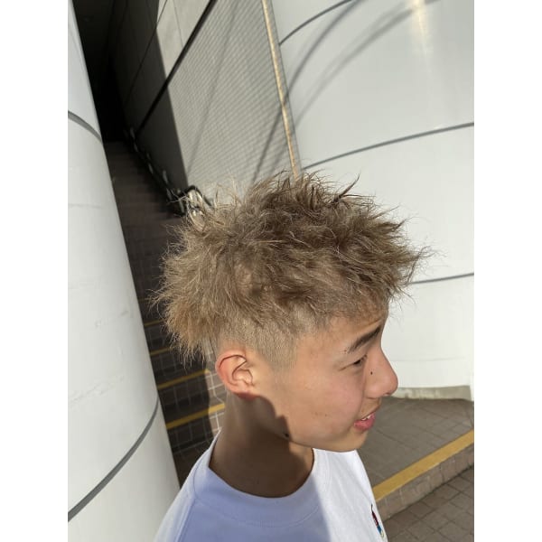 ★メンス限定メニュー★ツイストスパイラル+カット+3stepトリートメント