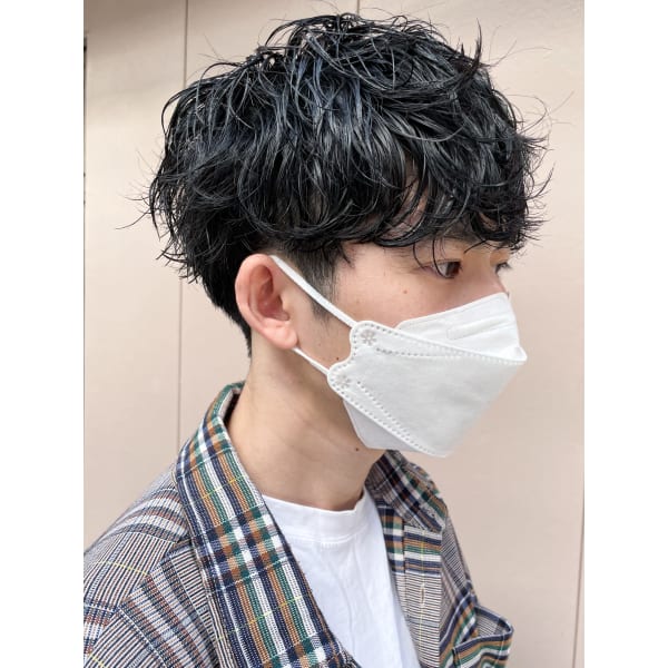 平日限定【メンズ】カット＋ニュアンスパーマ
