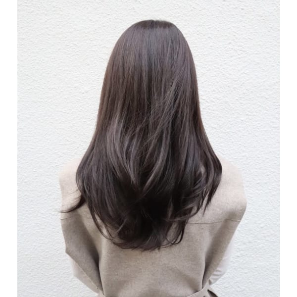 初回【髪質改善トステア配合☆】ケア矯正＋カット＋ヴァリジョアTR￥17600～(ロング料金別)