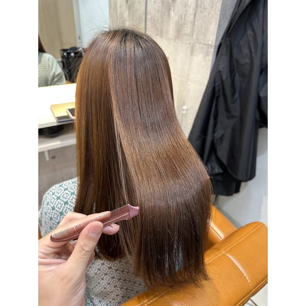 ≪美髪矯正≫ダメージレス縮毛矯正+10step oggi ottoTR