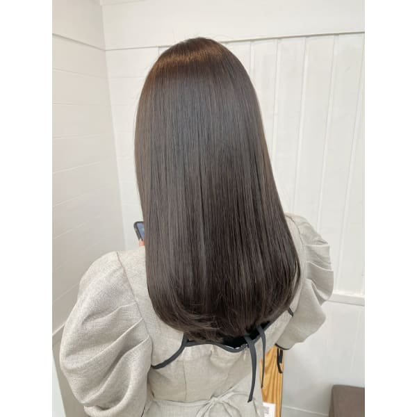 【新規/11月限定】カット+ケアカラー+トリートメント