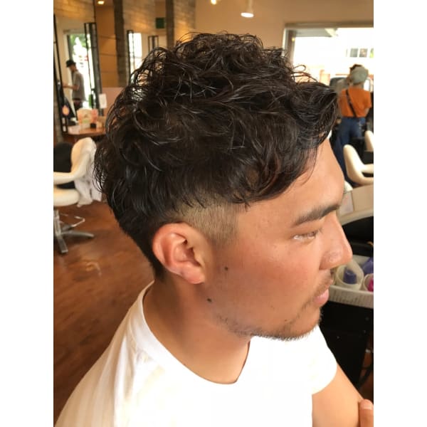 【なりたい顔は眉でつくる!】メンズカット+眉カット+ナノバブルmarbb頭皮・美髪ケア