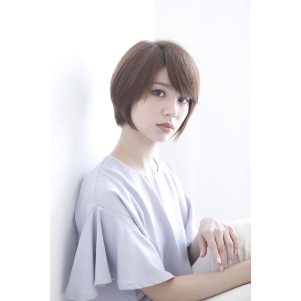 カットとマーブ(マイクロバブル)で頭皮ケアをしながら最高のヘアスタイル