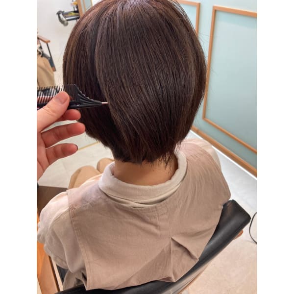 カット＋うる艶カラー＋4ステップダメ補給トリートメント