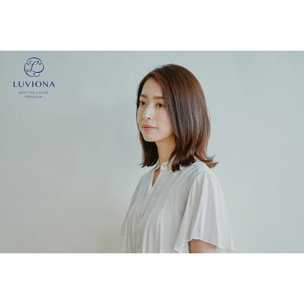 【頭皮に優しく色長持ちの白髪染め】カット＋カラー＋TUZKUトリートメント￥15950→9900