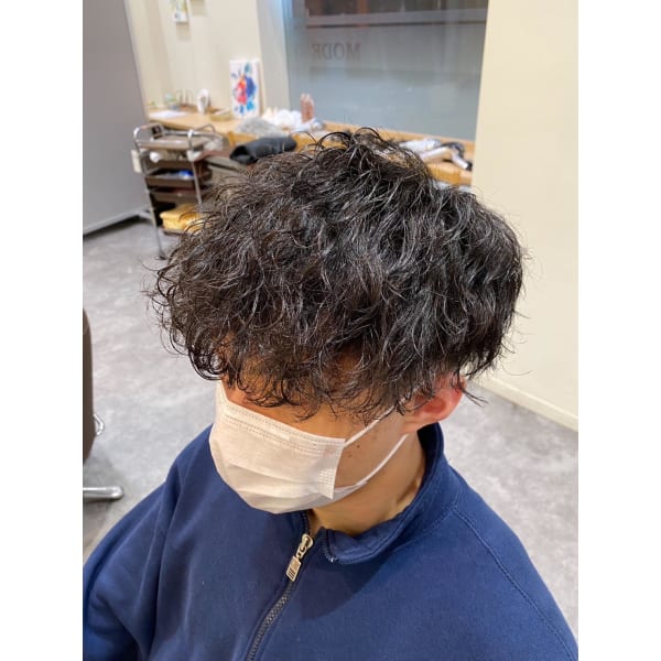 【美顔男子】カット＋眉カット+炭酸泉→￥4950