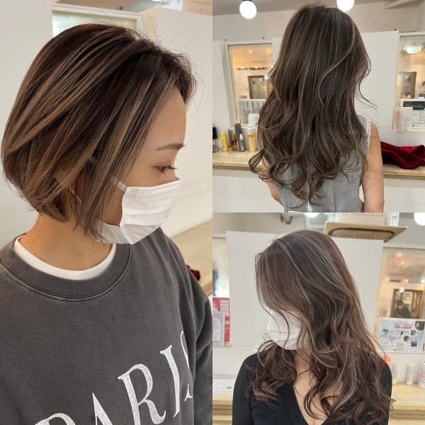 【新規】似合わせカット♪＋透明感カラー＋プレミアムTR