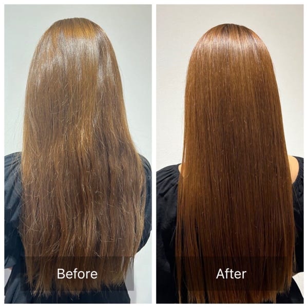 感動!輝く美髪★うる艶カラー+髪質改善トリートメント 18700→13200