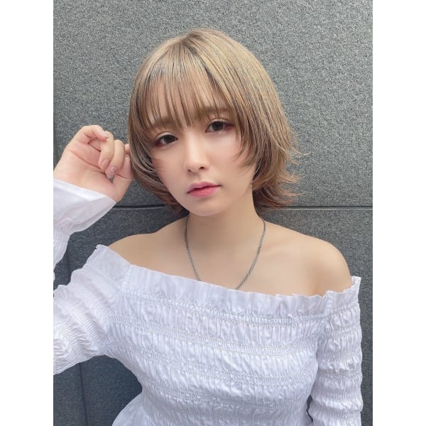 ご新規様限定カット＋ケアブリーチダブルカラー