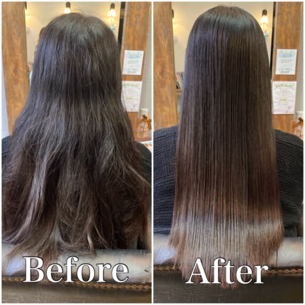 【悩み改善】気になる顔周りストレートトリートメントエステ(小顔カット込)