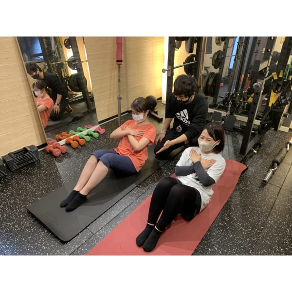 【ペアトレ】ご夫婦や友人同士でトレーニング◆50分¥13200→¥5000