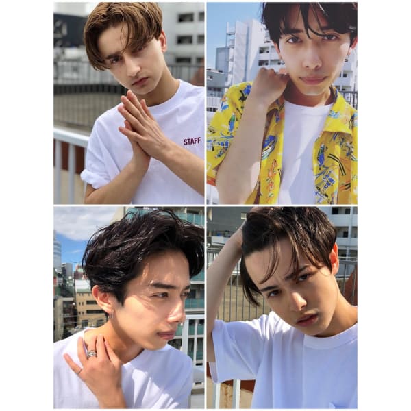 《メンズ限定》カット&頭皮ケアシャンプー+眉毛カット_¥5500