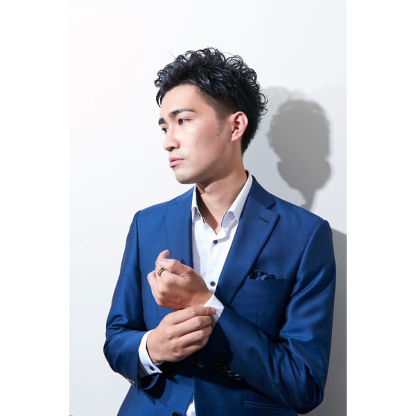 【STANDARD】メンズカット(シャンプー付)+ミストSV(シェービング)8800⇒7500円