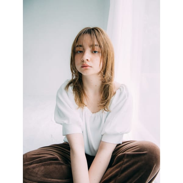 炭酸泉☆カラー＋デザインカット