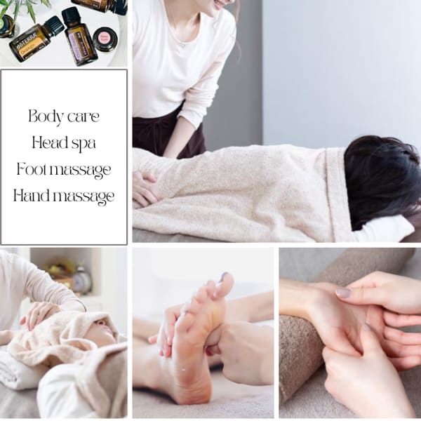 【人気NO.1/頭~指先まで】ボディケア＋ドライヘッドスパ.足つぼ.ハンドマッサージ90分