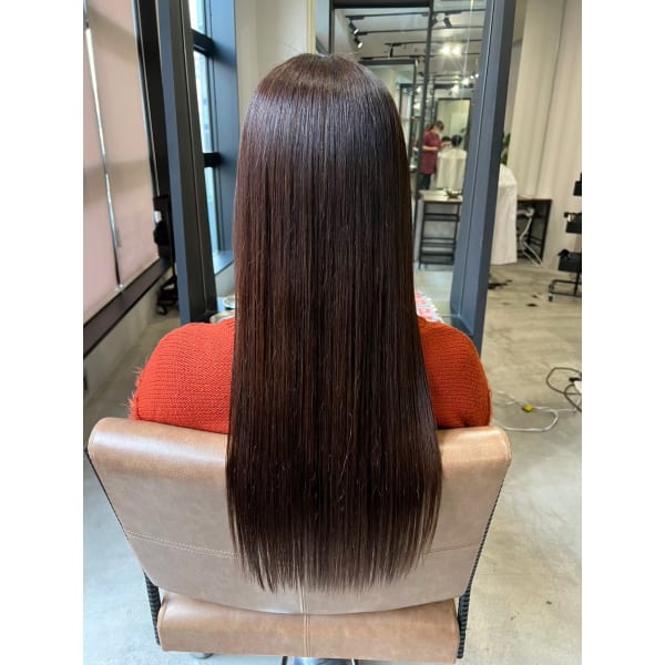 【NET予約限定】人気No1『髪質改善エステ質感再整カラー』+カット+髪質改善トリートメント