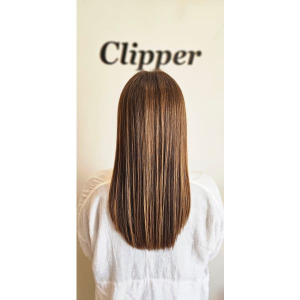 【上質な艶髪☆】髪質改善ストレート+カット¥22200(ホームケア付き)