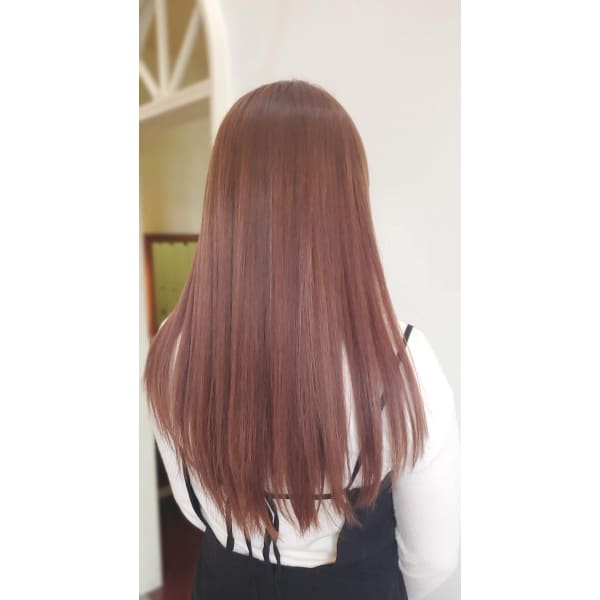 【溢れる透明感】カット+カラー+髪質改善プレミアム￥21500