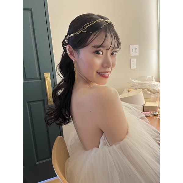 ※電話予約のみ※ウェディングヘアセット
