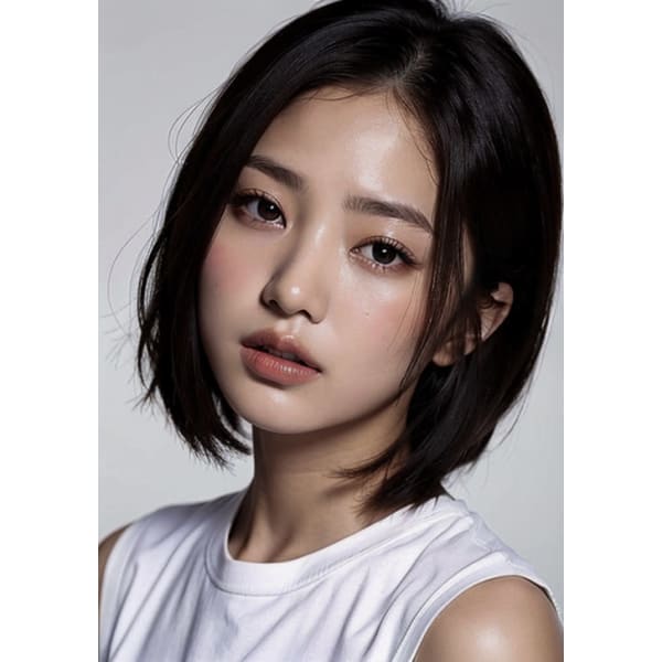 【ナチュラル×キラ艶★】デザインカット＋プレミア縮毛矯正＋マイクロナノバブルケア付￥11900