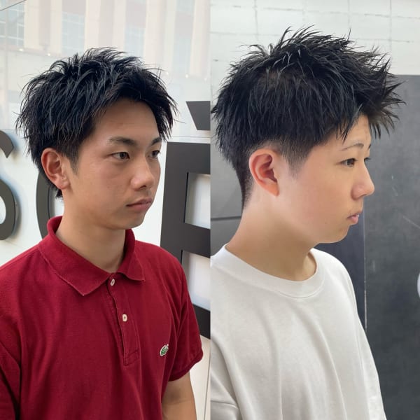 【リピート率90%!!】メンズカット+炭酸スッキリスパ