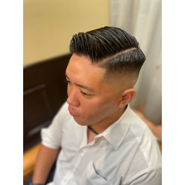 カット+スキンフェード+シャンプー+セット¥5800