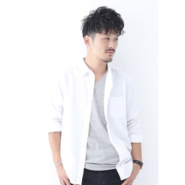 メンズカット＋眉カット＋メンズ潤い炭酸ケア