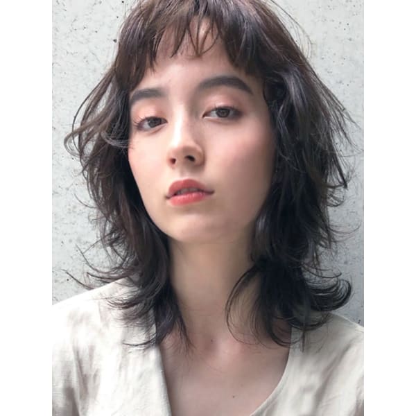 【カット+低ダメージコスメパーマ】ダメージレスで髪に優しい ¥11900　