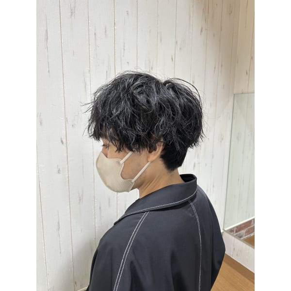 【中嶋指名限定】メンズパーマ＋カット