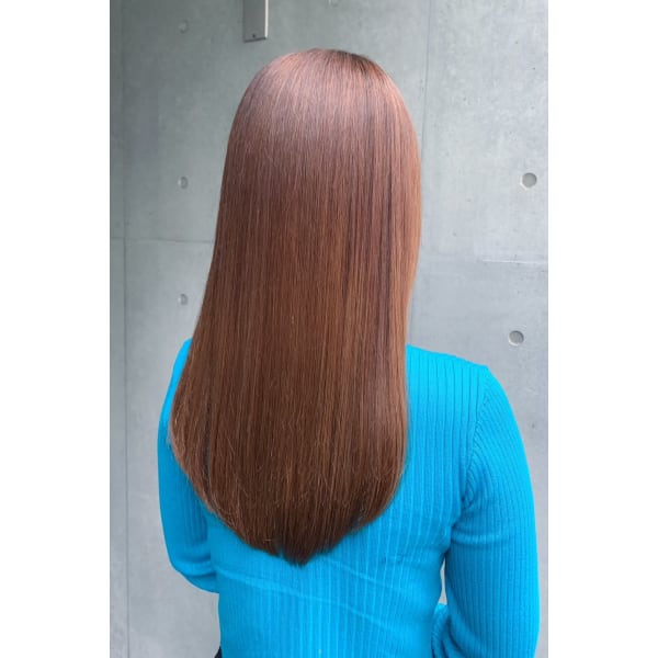 【髪質改善】カット+カラー+linkカスタマイズトリートメント¥13,200