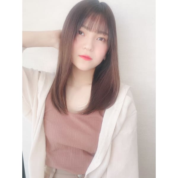 【オススメメニュー★】カット＋縮毛矯正＋カラー／￥22,000