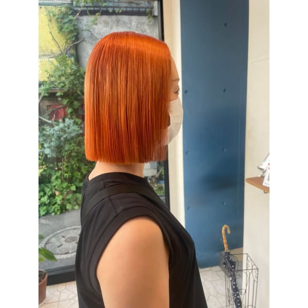 ☆96％切れ毛防止☆PLEX配合、ケアブリーチでオシャレカラーに！