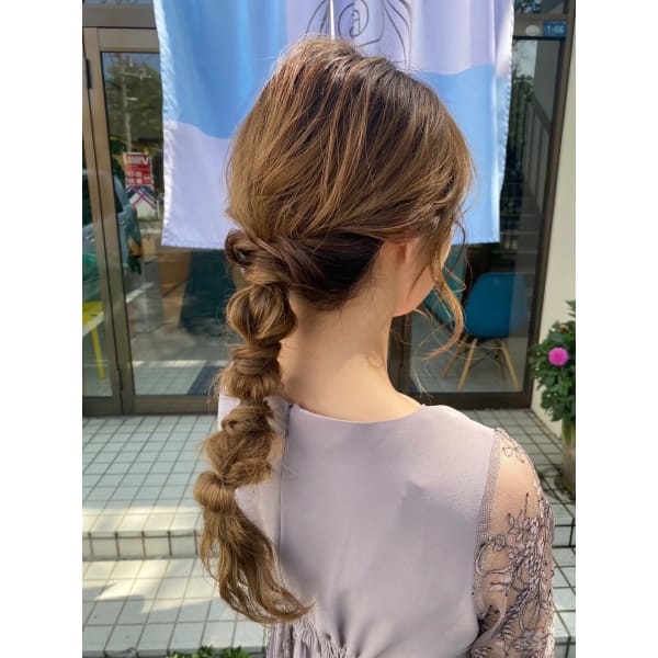 【いつもと違う雰囲気を☆】お呼ばれヘアセット☆¥5,500