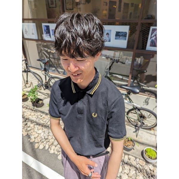 【メンズ限定】カット+ツイスパ+◇魔法のバブルmarbb◇