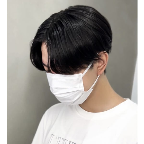 【メンズ】メンズカット+クールスキャルプシャンプー+眉カット