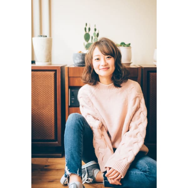 カット＋潤いカラー＋美容液oggiottoトリートメント＆ヘッドスパ