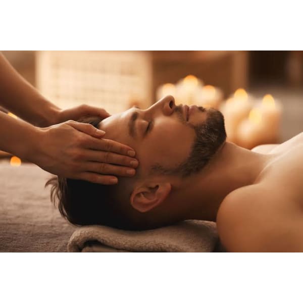 【楽天初回限定】カット＋寝落ちヘッドスパorお顔のほぐしマッサージ＋シェービング＋シャンプー