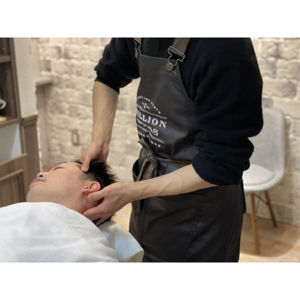 【楽天ビューティー限定！】頭皮のコリ解消や血行促進！ヘッドスパ＋カット＋眉カット付きクーポン