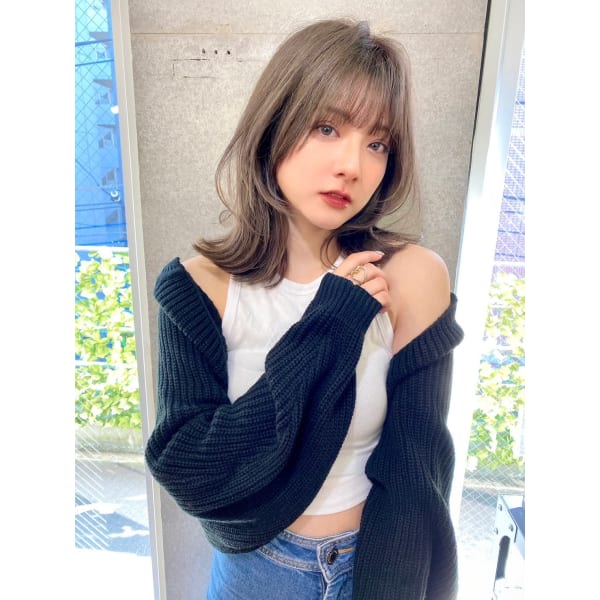 【平日限定】カット+N.カラー+選べるトリートメント¥8980〜