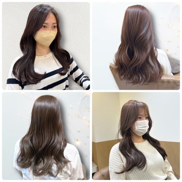 《田之上指名限定》韓国風レイヤーカット＋ダメージレス高級艶カラー+TR¥7700